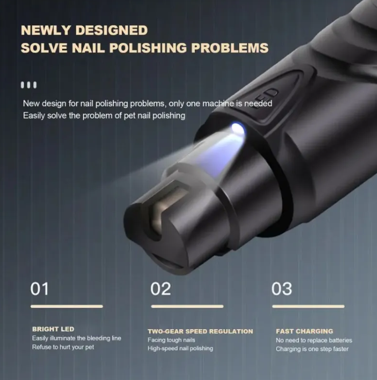 Quiet Trim — Nail Grinder